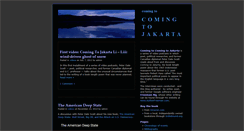 Desktop Screenshot of comingtojakarta.net